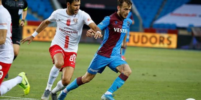 Antalyaspor - Trabzonspor! Muhtemel 11'ler