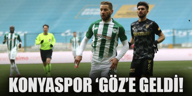 Konyaspor ‘Göz’e geldi!