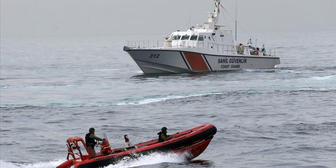İnkumu açıklarında Rus bandıralı bir kuru yük gemisi battı