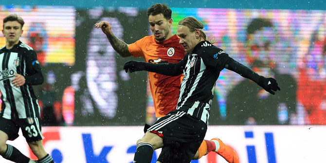 Derbide 3 puan Beşiktaş'ın