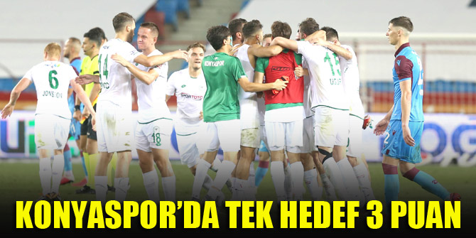 Konyaspor’da tek hedef 3 puan