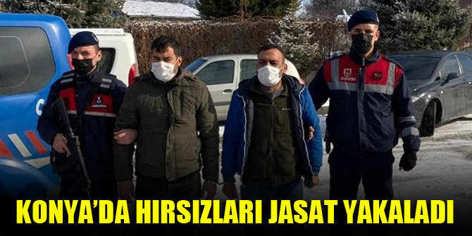 Konya'da elektronik eşya hırsızlarını JASAT yakaladı