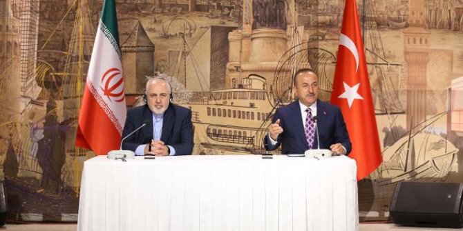 Bakan Çavuşoğlu, İranlı mevkidaşı Zarif ile görüştü