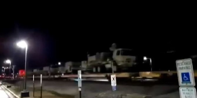 ABD tarihi devir teslim törenine hazırlanıyor: 117 askeri araç takviyesi