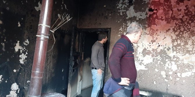 Böyle acı görülmedi.:2 kardeşe evleri mezar oldu