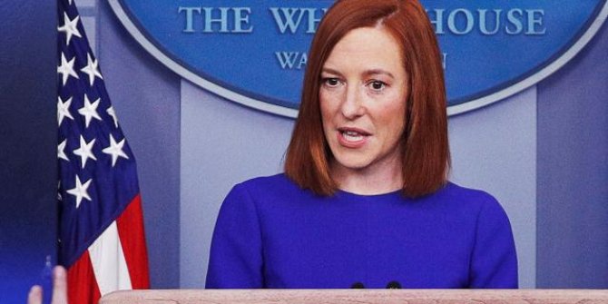 Beyaz Saray'ın yeni sözcüsü Psaki: Biden'ın önceliği pandemiyi kontrol altına almaktır