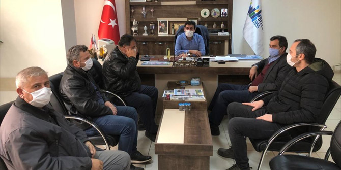 Hüyük Belediye Başkanı Mehmet Çiğdem muhtarlarla buluştu