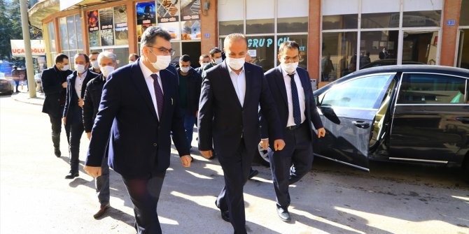 AK Parti Konya Milletvekili Orhan Erdem, Hadim'i ziyaret etti