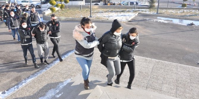Operasyonda son 11 kişi de adliyeye sevk edildi