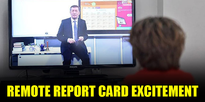 Remote report card excitement