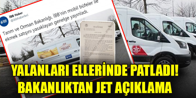 Yalanları ellerinde patladı! Bakanlıktan JET açıklama