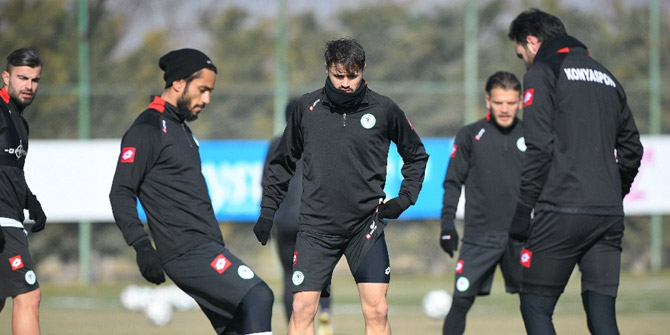 Konyaspor taktik çalıştı