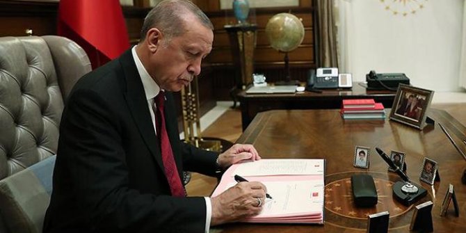 Cumhurbaşkanı Erdoğan'ın yaptığı atama kararları Resmi Gazete'de