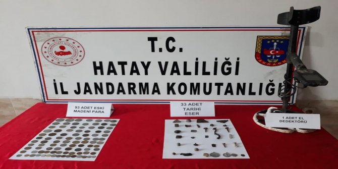 Hatay’da tarihi eser operasyonu