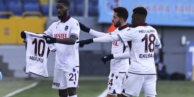 Trabzonspor, Ankara'da kazandı