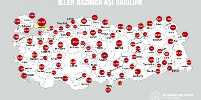 Bakan Koca: 1 milyon 200 binden fazla kişi aşı oldu