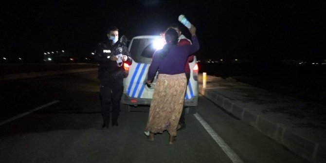 İzinsiz sokağa çıkıp kaza yapınca yaptıkları şaşkına çevirdi