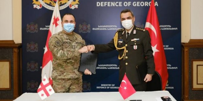 Türkiye'den Gürcistan ordusuna ekipman desteği