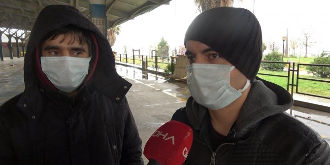 Sürücü adayları koronavirüs kurallarına uyarak sınava girdi