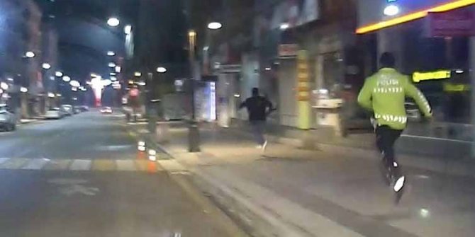 Tüfekle kaçan genç film sahnelerini aratmayan kovalamaca sonucu yakalandı