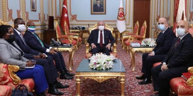 TBMM Başkanı Şentop, büyükelçileri kabul etti