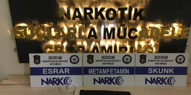 Bodrum’da uyuşturucu operasyonunda 3 gözaltı