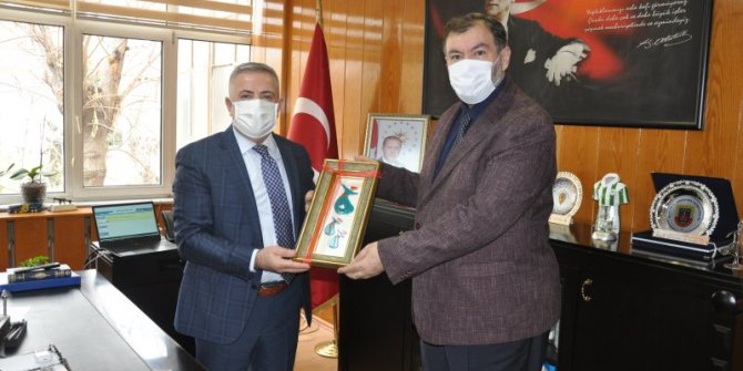 Konya İtfaiyesinden Kaymakam Çelik’ e ziyaret