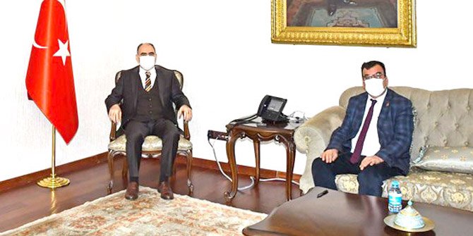 Belediye Başkanları Vali Özkan'ı ziyaret etti