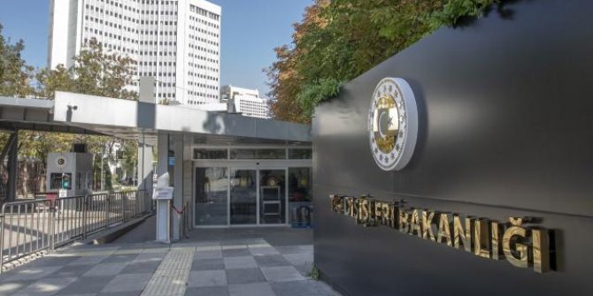 Dışişleri Bakanlığından Riyad’daki saldırıya kınama