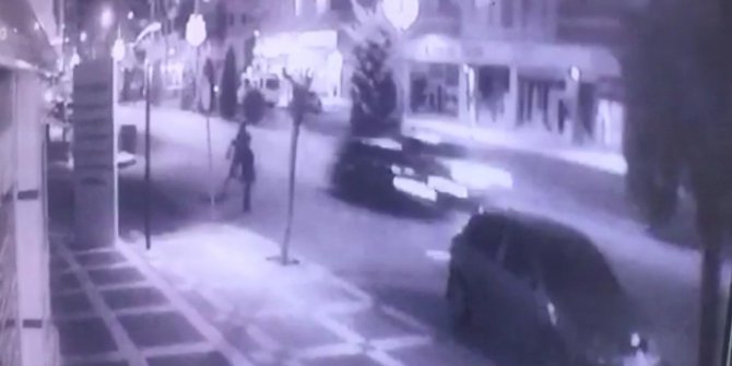 Genç kızın öldüğü kaza kamerada