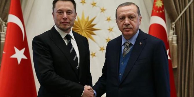 Cumhurbaşkanı Erdoğan, Elon Musk ile görüştü