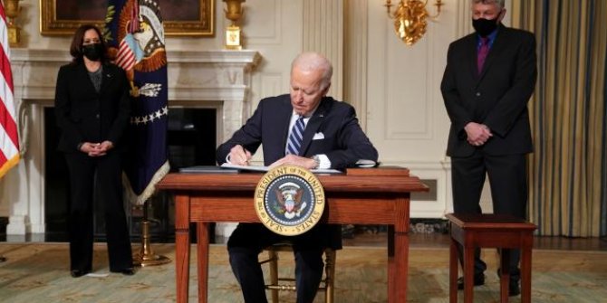 Biden'dan iklim değişikliğiyle ilgili 3 karara imza