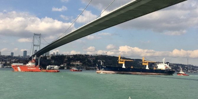 Riva’da karaya oturan gemi Ahırkapı’ya çekildi