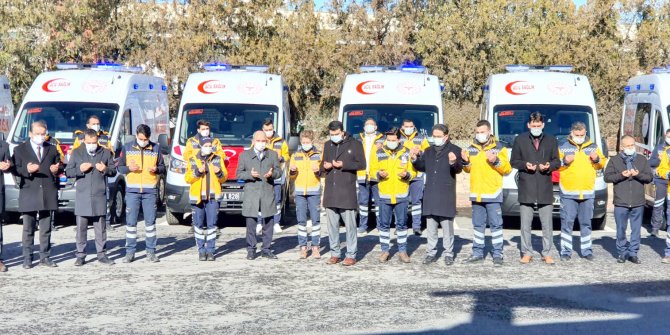 14 ambulans daha sağlık filosuna katıldı