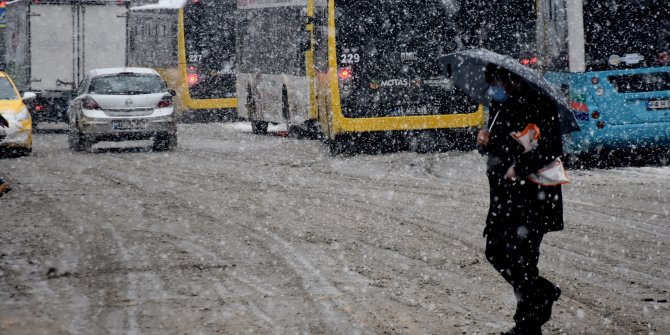 Malatya beyaza büründü, güzel görüntüler ortaya çıktı