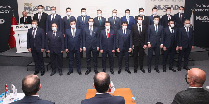 Genç MÜSİAD Konya’da bayrak değişimi
