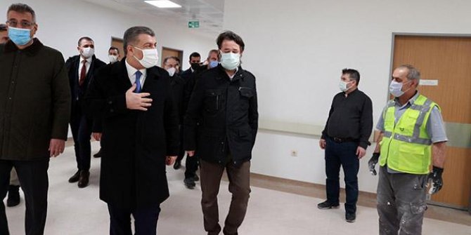 Bakan Koca: Seyrantepe hastanemiz mart ayı içinde hasta kabulüne başlayacak