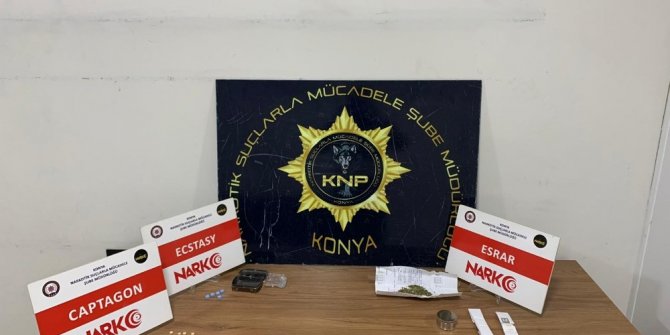 Konya polisinden uyuşturucu satıcılarına operasyon: 36 gözaltı