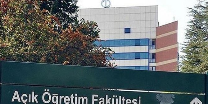 Açıköğretim dönem sonu sınav sonuçları açıklandı