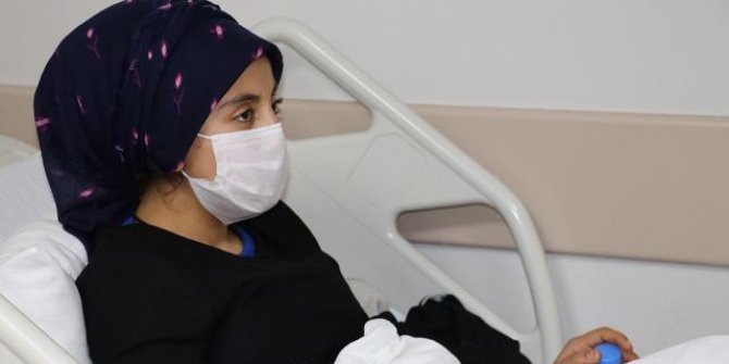 15 yaşındaki Yağmur hapşırma nöbetinden kurtuldu