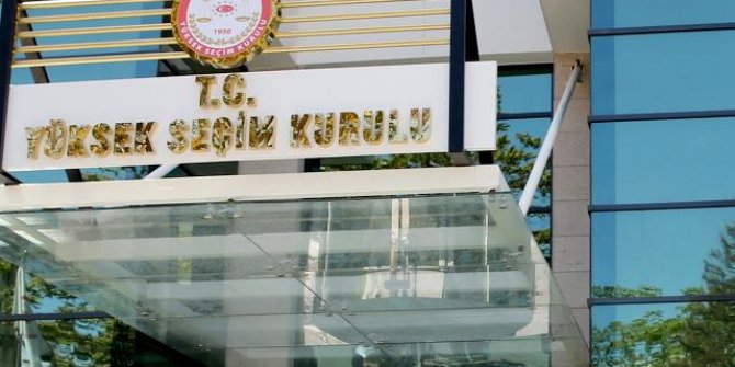 YSK, seçimlere girme yeterliliğine sahip partileri açıkladı