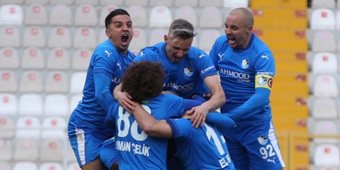 Erzurumspor 1 attı, 3 aldı