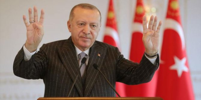 Erdoğan bugünkü mesaisini paylaştı