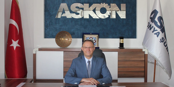 ASKON Konya Şube Başkanı Atilla Sinacı: Konya üretimde önemli bir performans sergiledi