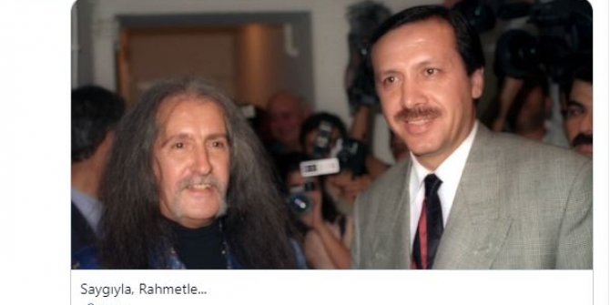 Erdoğan'dan 'Barış Manço' mesajı