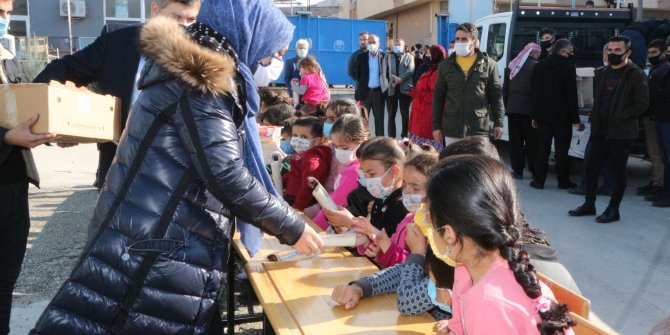 Şırnak'ta çocukların yüzü güldü