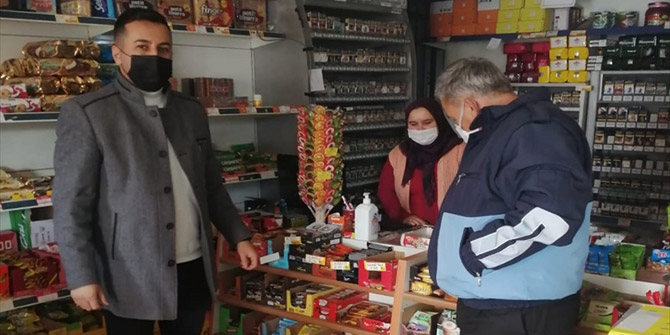 Yalıhüyük'de marketlere fiyat denetimi