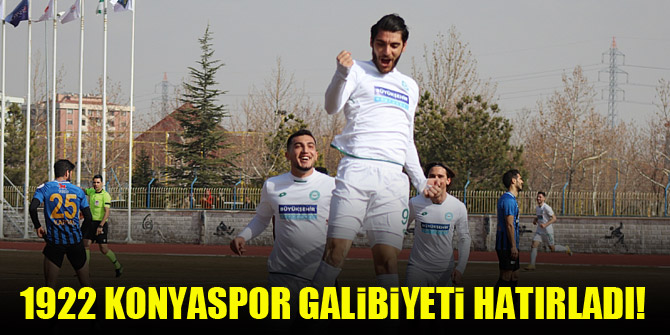 1922 Konyaspor galibiyeti hatırladı!