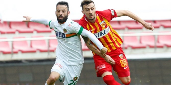 Kayseri'de gol var kazanan yok