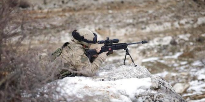 PKK/YPG'li 5 terörist etkisiz hale getirildi